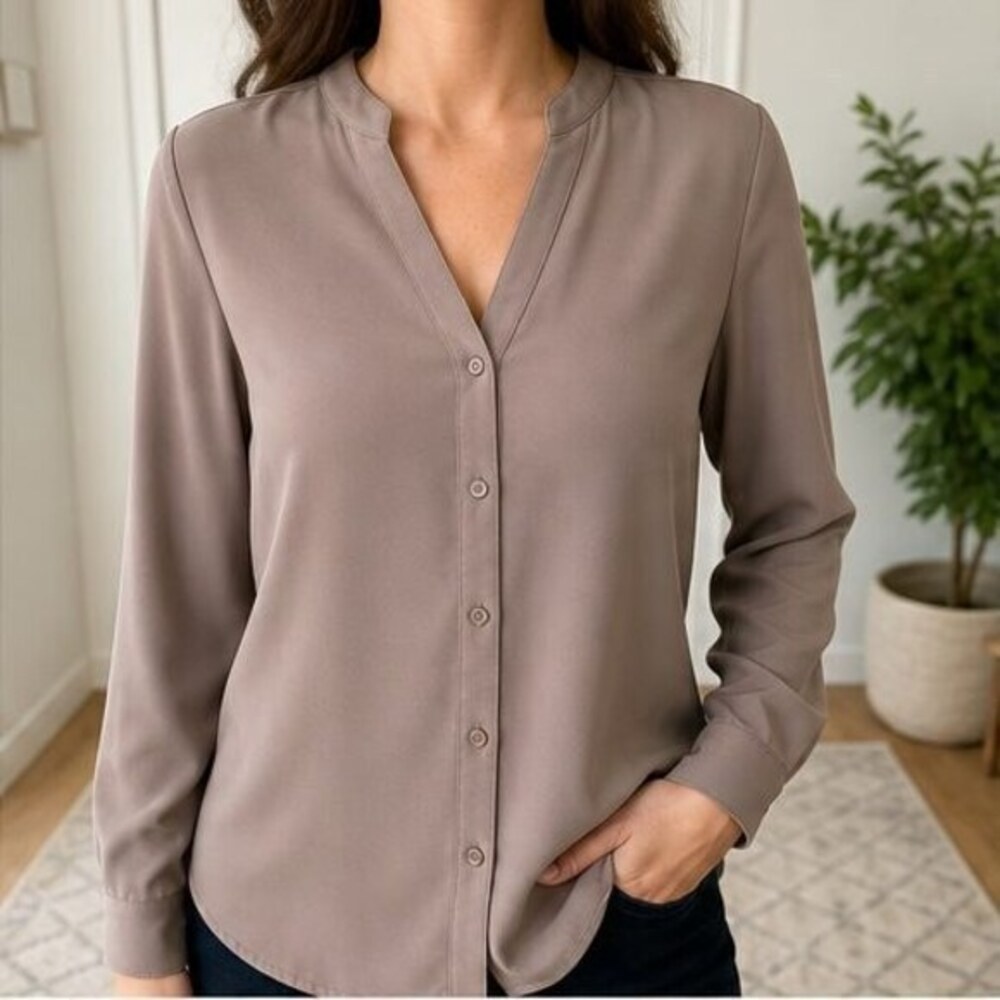 Rust Cami Blouse - Picture 2 of 16